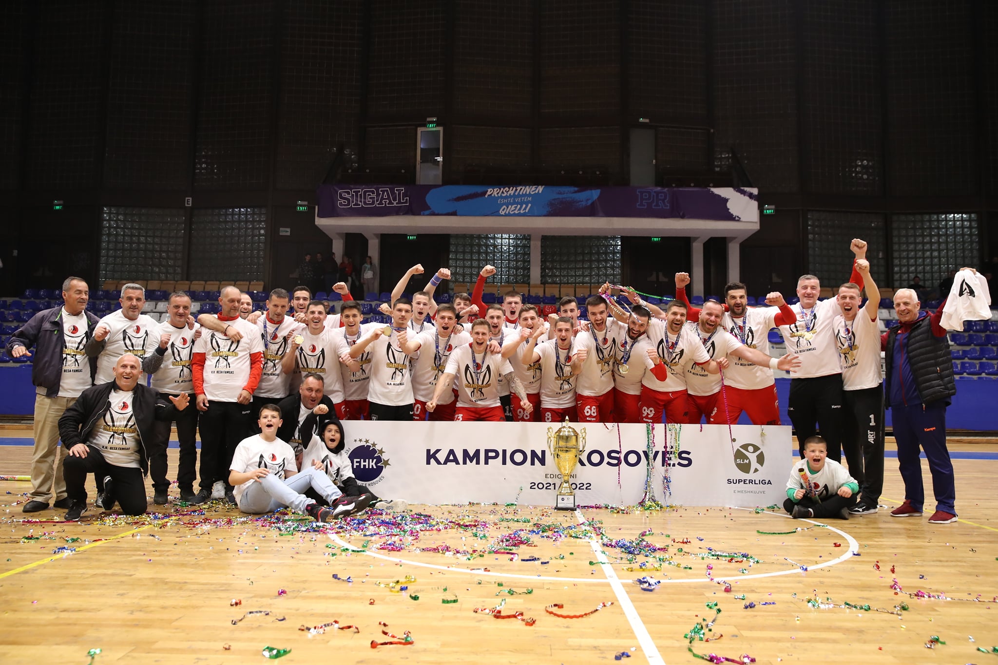 Besa Famgas kampione pa asnjë humbje – Kosova Handball Federation